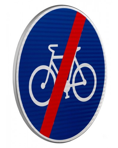 Dopravní značka C8b - Konec stezky pro cyklisty