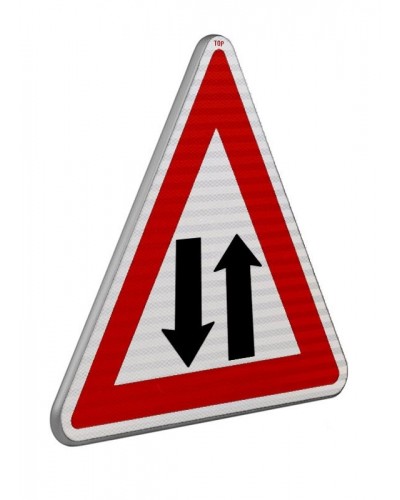 Dopravní značka A9 - Provoz v obou směrech