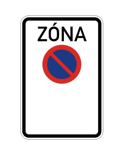 Dopravní značka IZ 8a - Zóna s dopravním omezením
