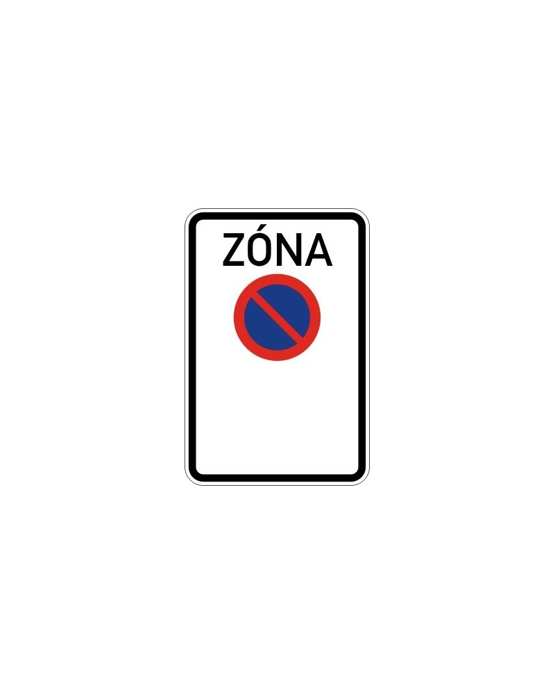 Dopravní značka IZ 8a - Zóna s dopravním omezením