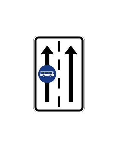 Dopravní značka IP 20a - Vyhrazený jízdní pruh