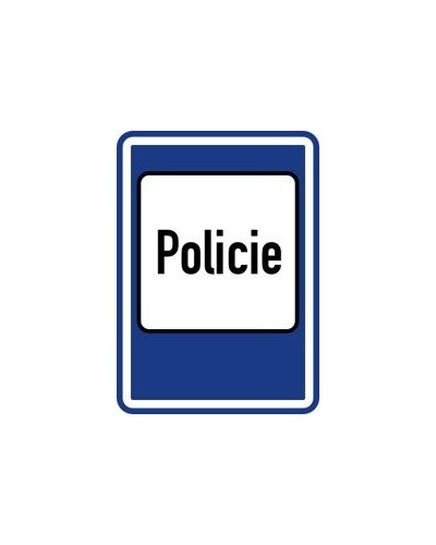 Dopravní značka IJ 1 - Policie
