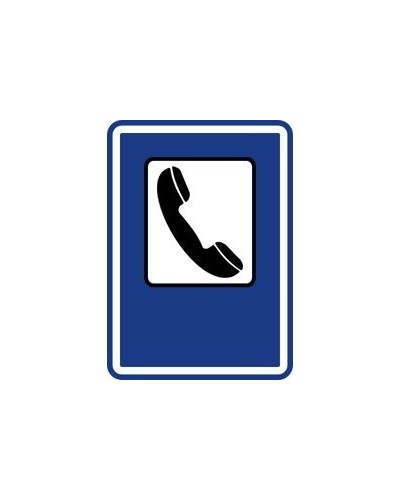 Dopravní značka IJ 6 - Telefon