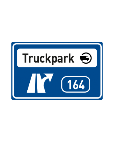 Dopravní značka IJ 17a - Truckpark