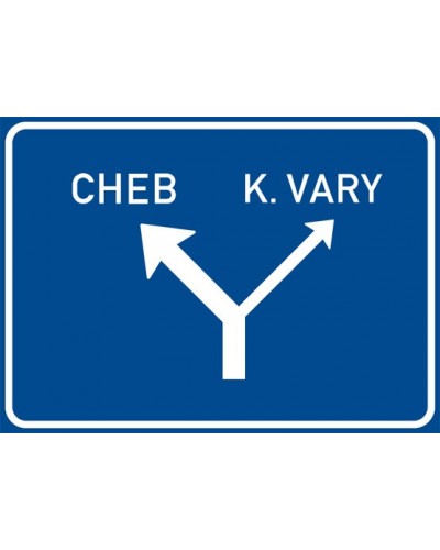 Dopravní značka IS9a - Návěst před úrovňovou křižovatkou
