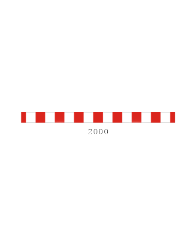 Z2 - Zábrana pro označení uzavírky 2000 mm