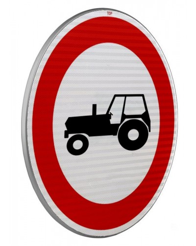 Dopravní značka B6 - Zákaz vjezdu traktorů