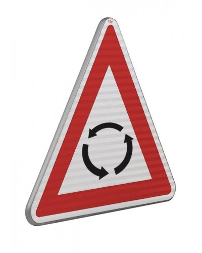 Dopravní značka A4 - Křižovatka s kruhovým objezdem