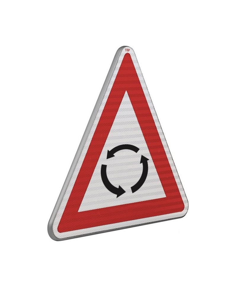 Dopravní značka A4 - Křižovatka s kruhovým objezdem