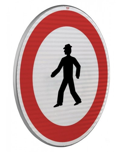 Dopravní značka B30 - Zákaz vstupu chodců