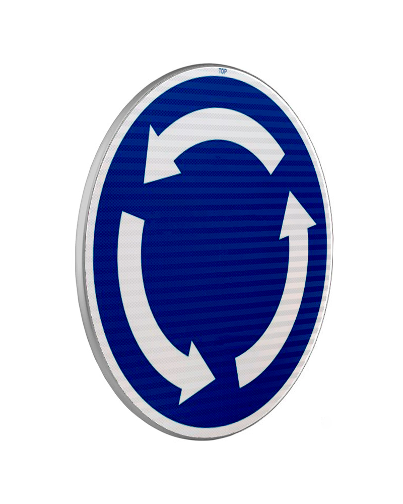 Dopravní značka C1 - kruhový objezd