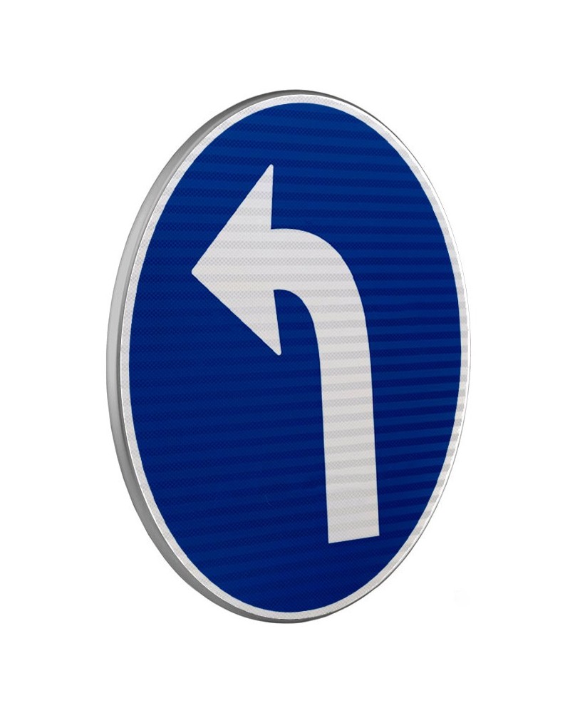 Dopravní značka C2c - Přikázaný směr jízdy vlevo